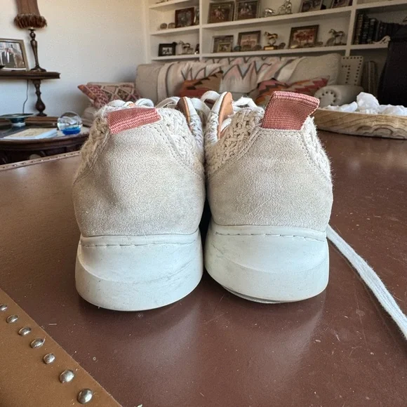 Sezane Shoes Woven Trainers Sz 9 - Picture 5 of 9